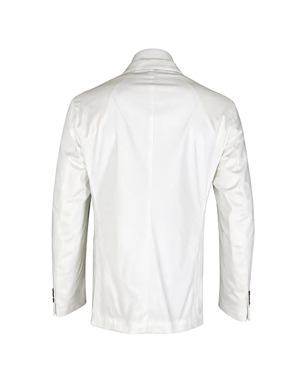 Manuel Ritz White Wool Jacket for men