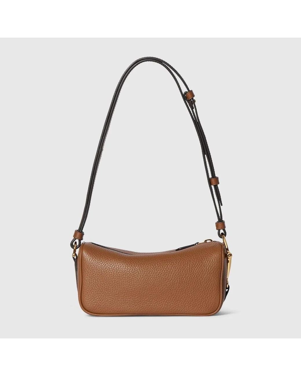Gucci Brown Victory Arabella Mini Calf Leather Bag