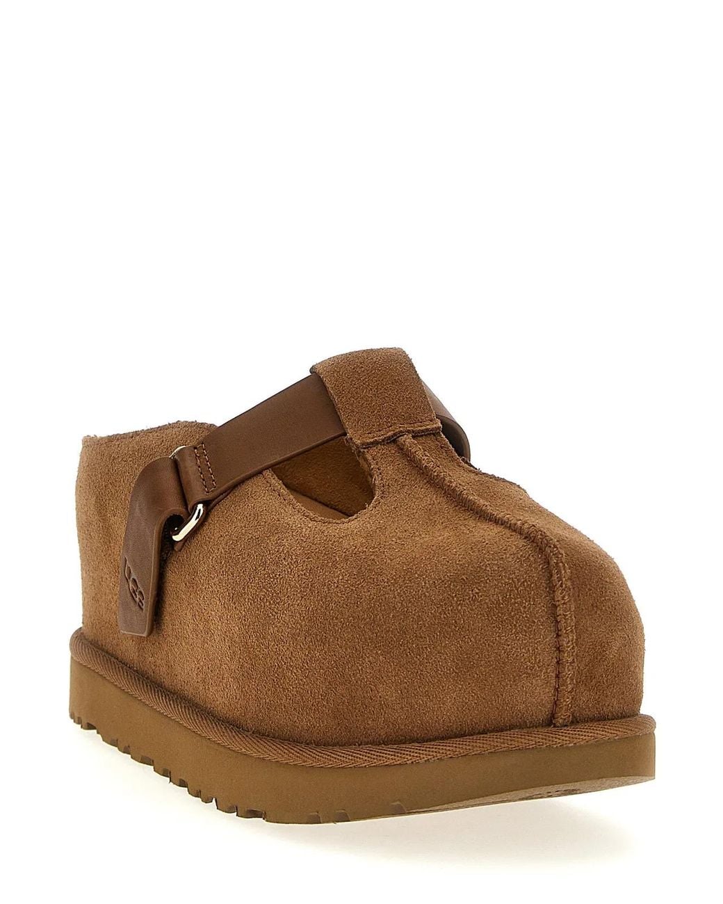 Ugg Brown 'Goldenstar Hi' Sabots