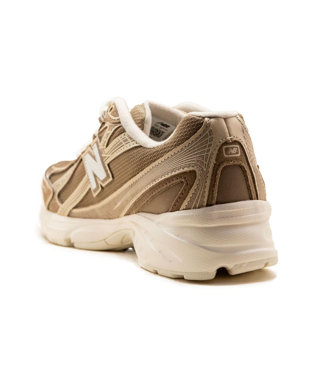New Balance Brown Abzorb Mid-Cushion Sneakers With Quick Lacing for men