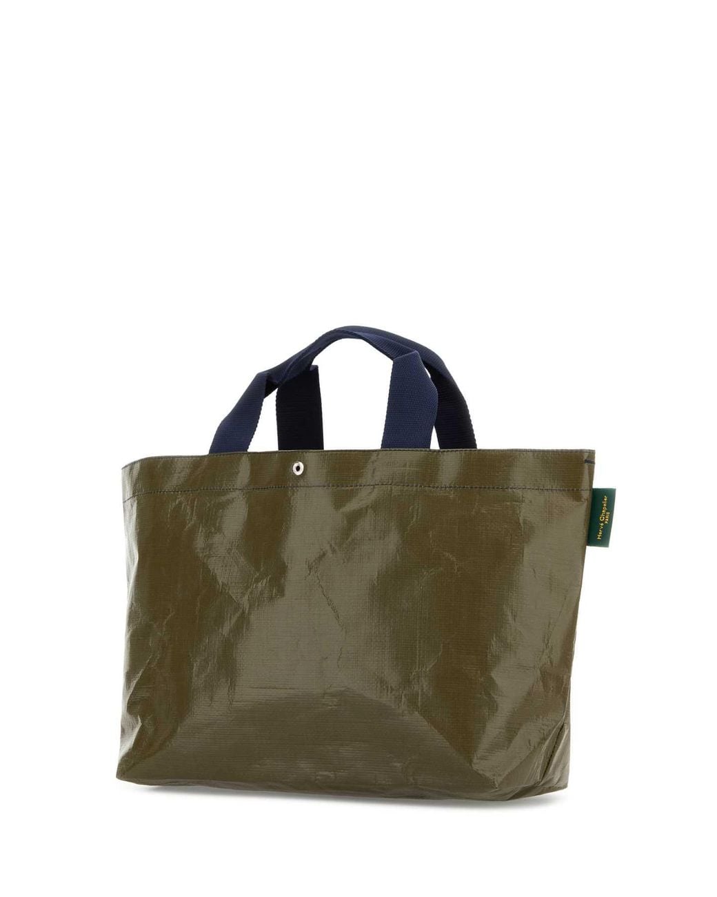 Herve Chapelier Green Army Polyethylene 2012Pp Shopping Bag