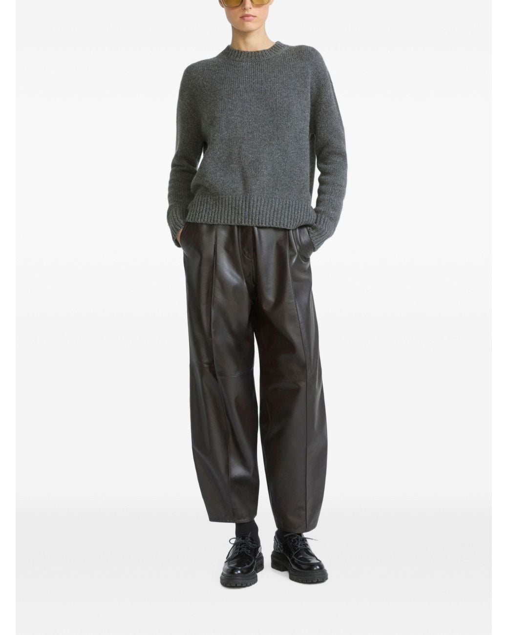 Yves Salomon Black Pantalon