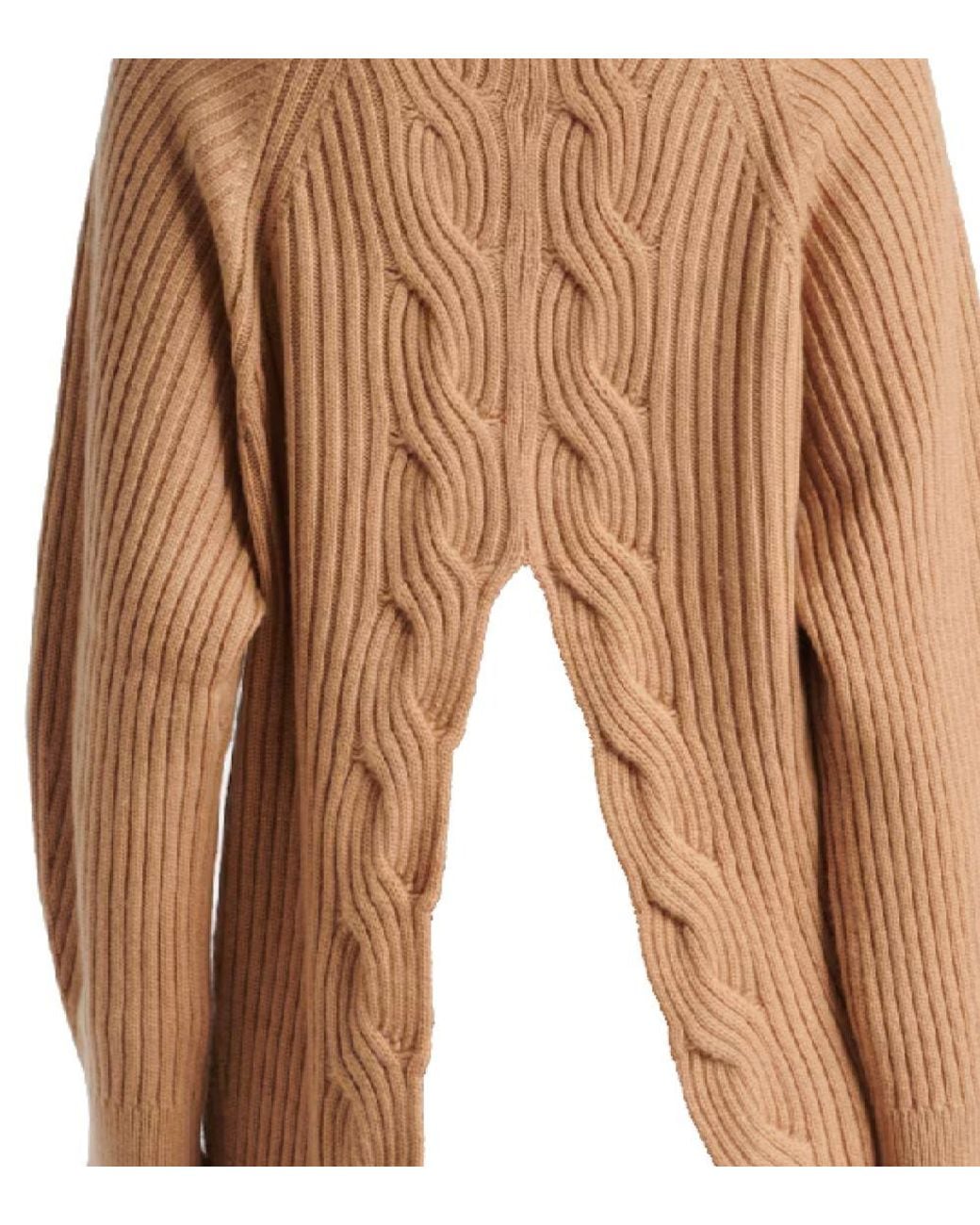 Max Mara Natural Virgin Wool Sweater