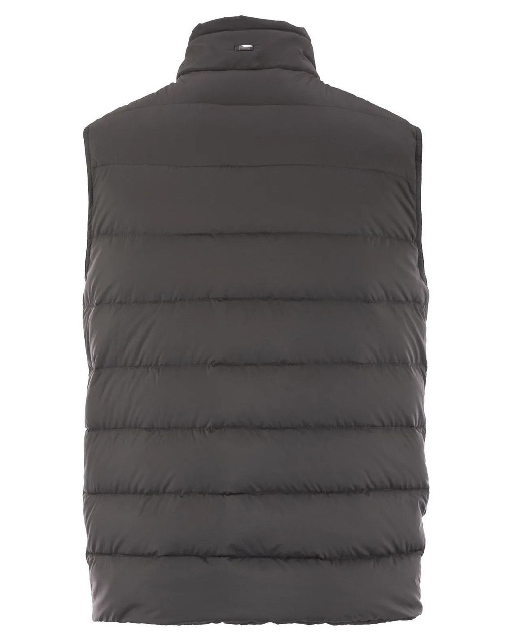 Herno Gray Down-Filled Waistcoat for men