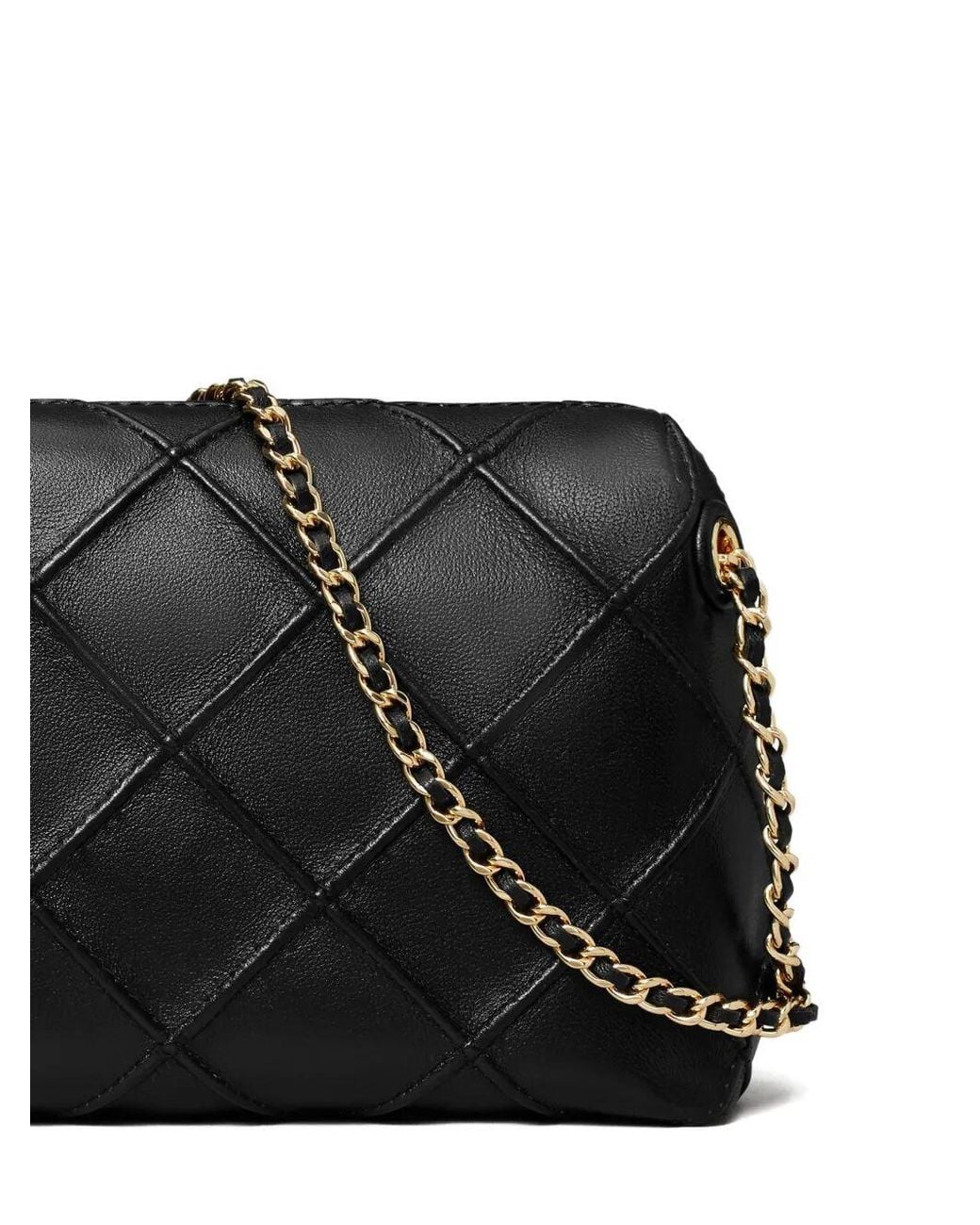 Tory Burch Black Soft 'Fleming' Shoulder