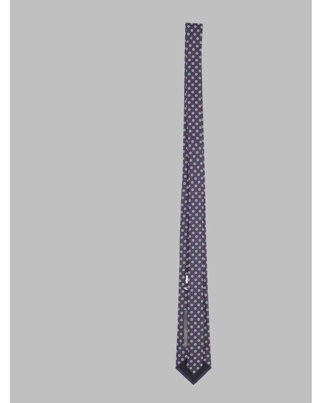 Saint Laurent White Cravatta for men
