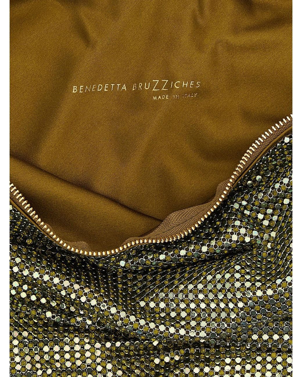 Benedetta Bruzziches Green 'Ursula' Shoulder Bag