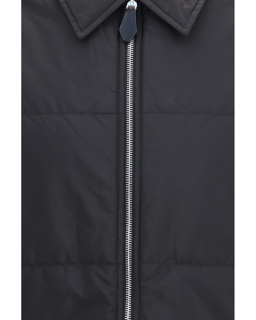 Prada Black Knit Jacket With Padded Front for men