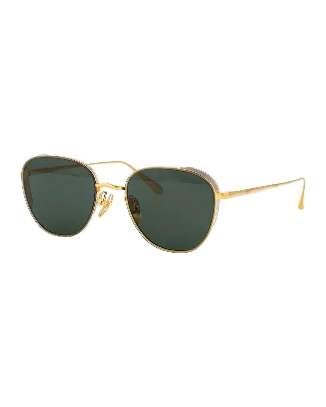 Linda Farrow Green Yellowgold/Whitegold/ Titanium Sunglasses