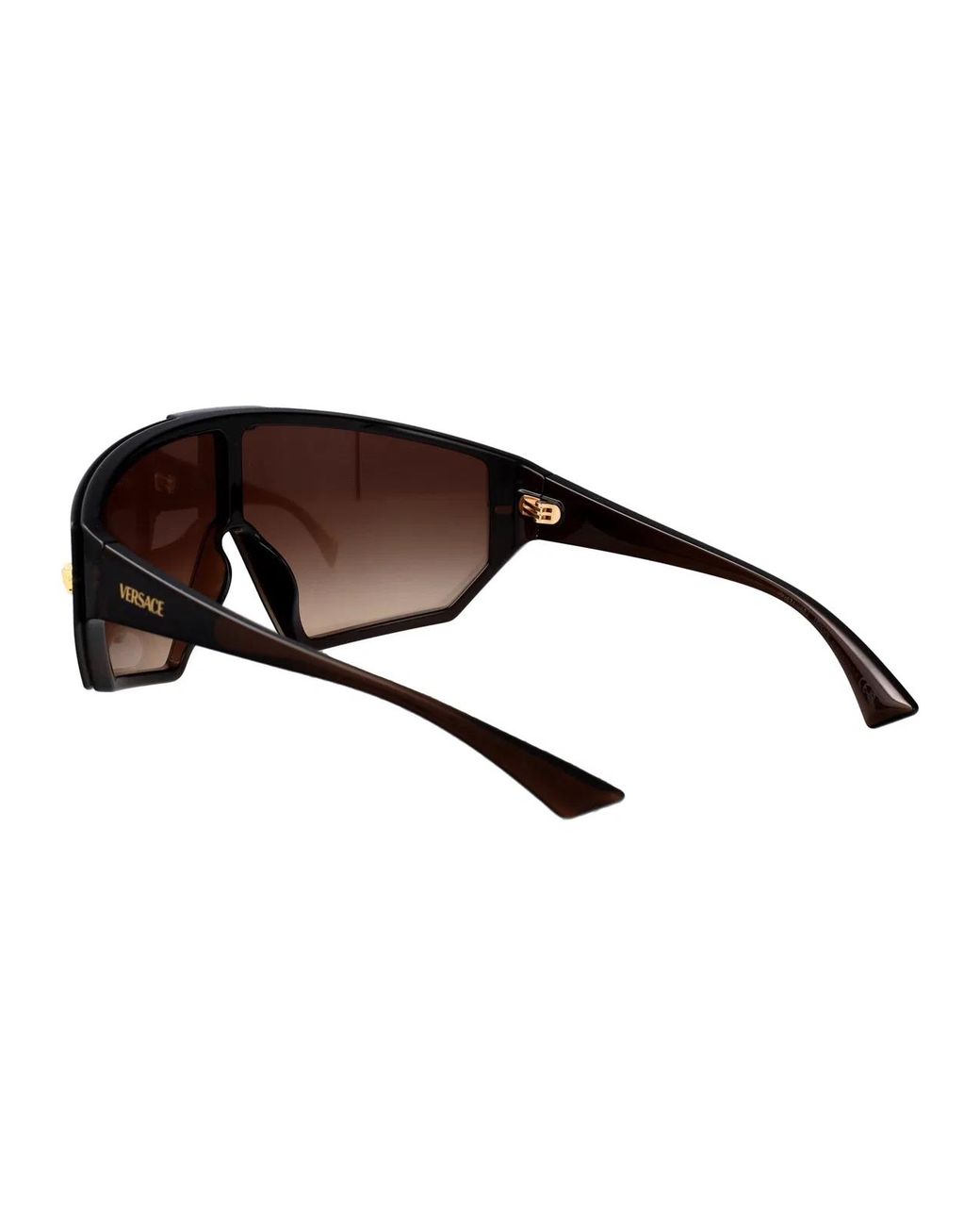 Versace Brown Injected Sunglasses for men