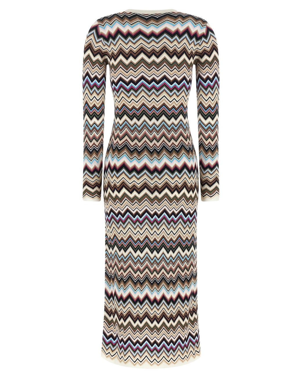 Missoni Gray Zigzag Dress