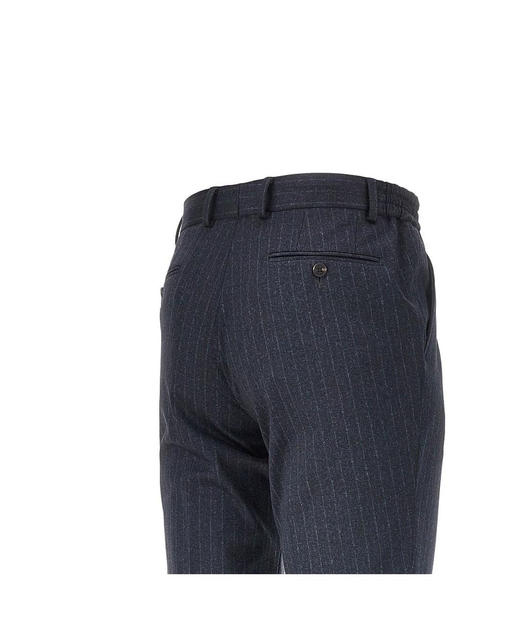 L.b.m. 1911 Blue Active Uniform Pants With Darts for men