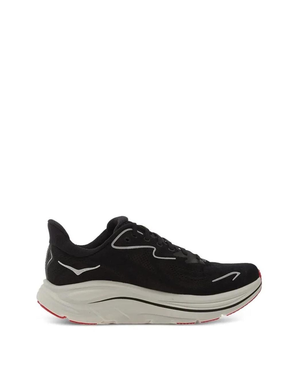 Hoka One One Black Clifton 10 Sneakers for men