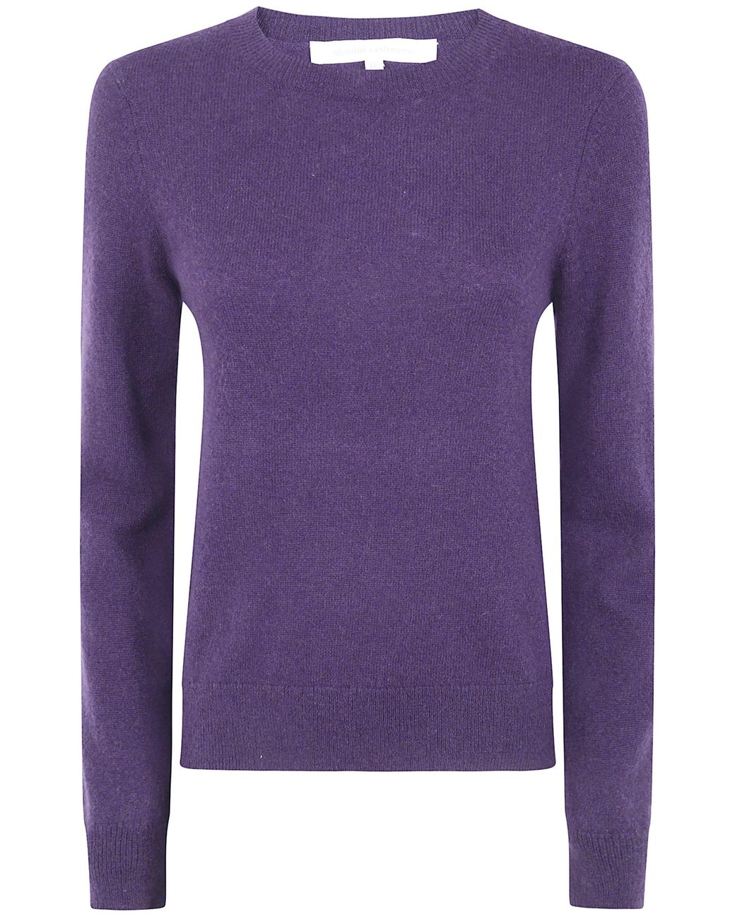 ABSOLUT CASHMERE Purple "Catelina" Round Neck Sweater