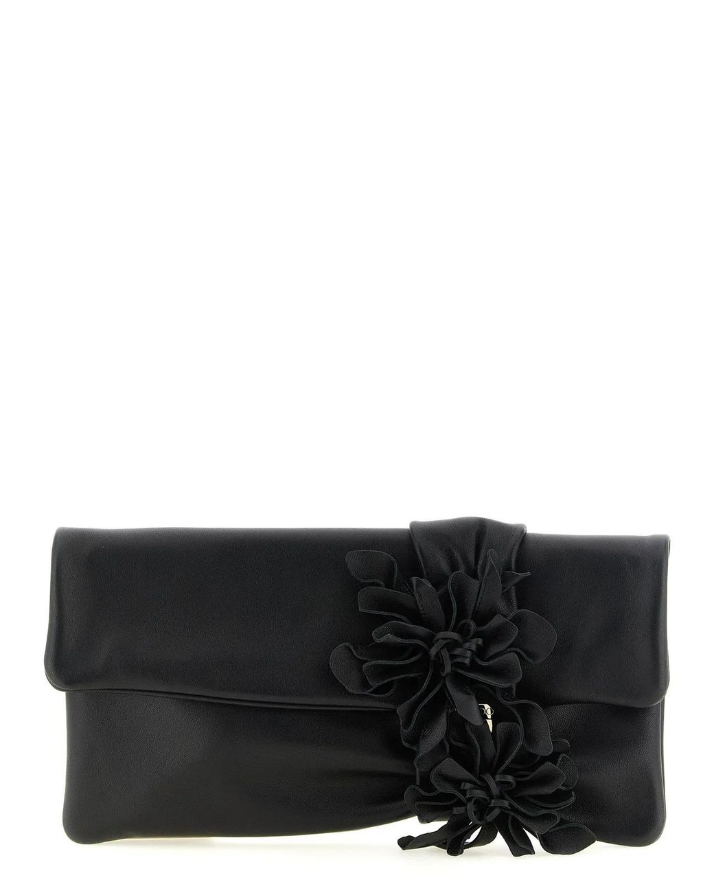 Jimmy Choo Black 'Zandra' Clutch