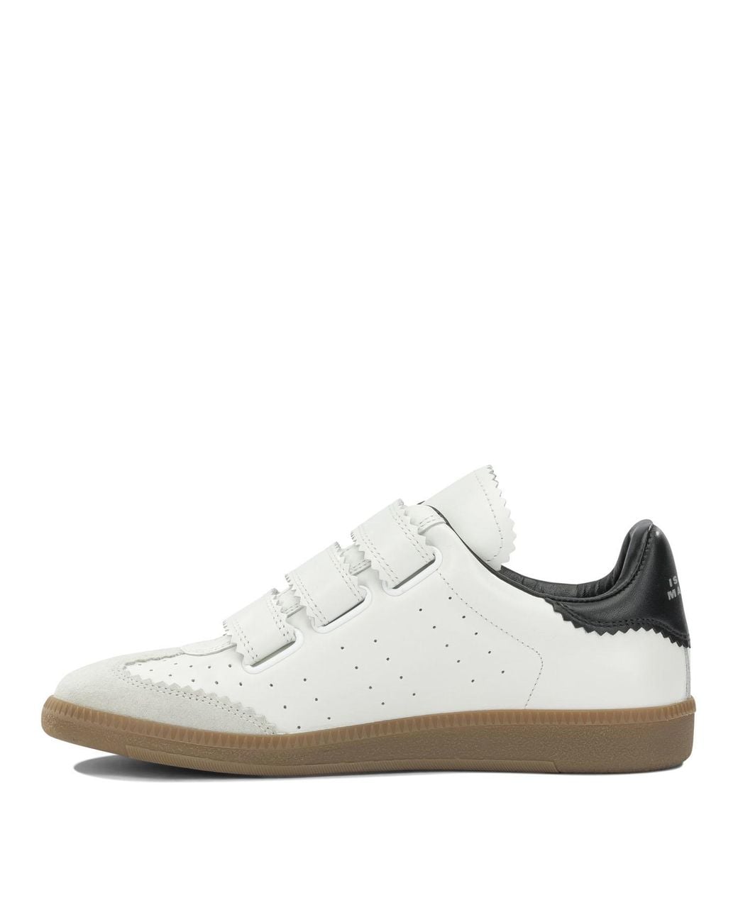 Isabel Marant White "Beth" Low-Top Sneakers