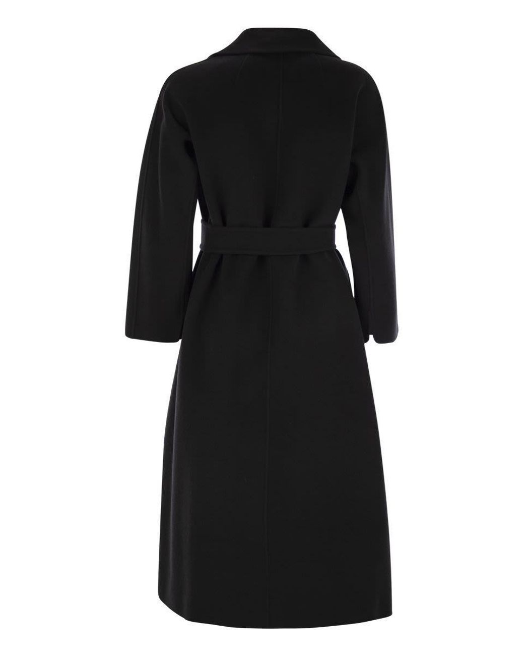 Max Mara Black S Max Mara Esturia Virgin Wool Coat