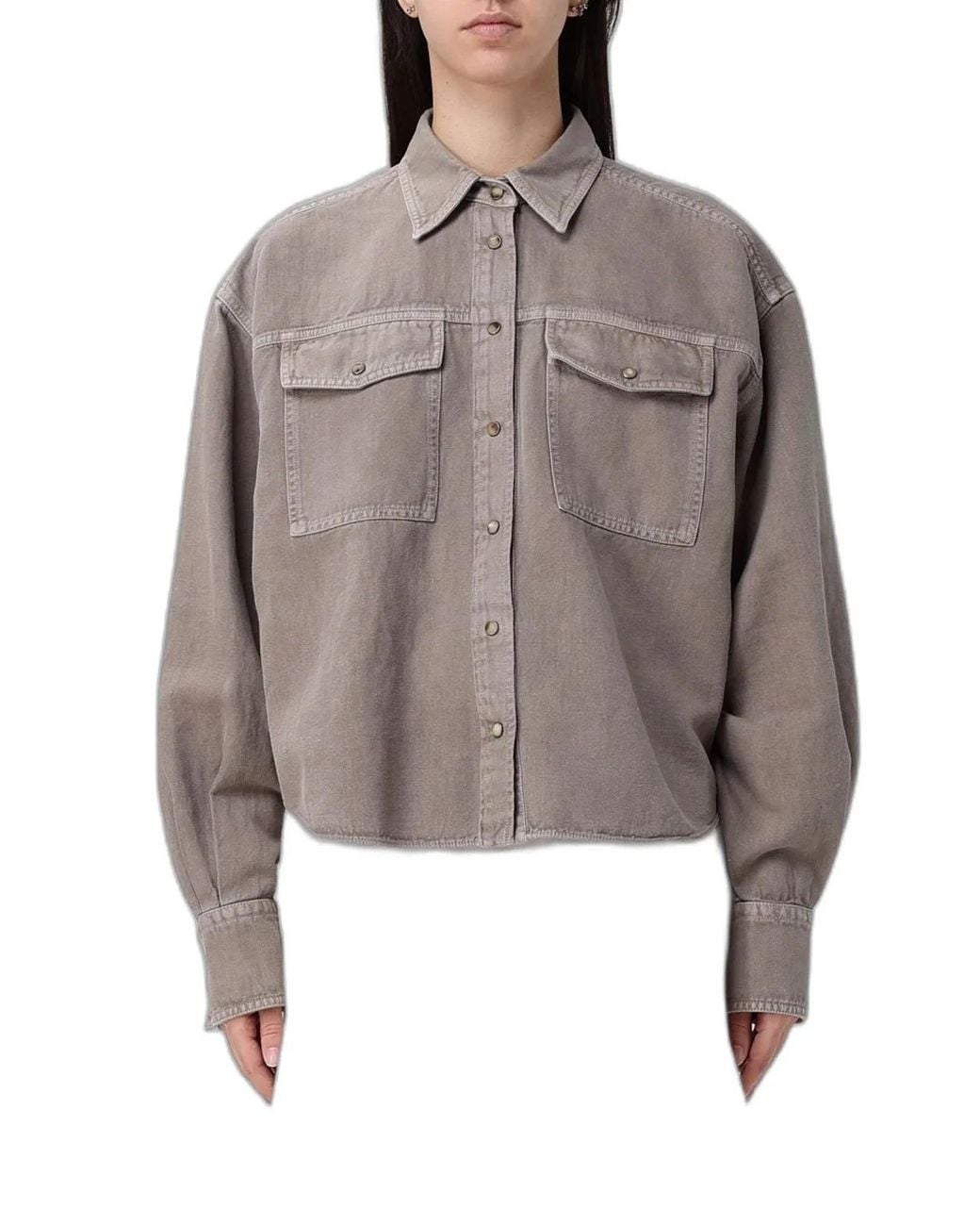 Brunello Cucinelli Brown Shirt