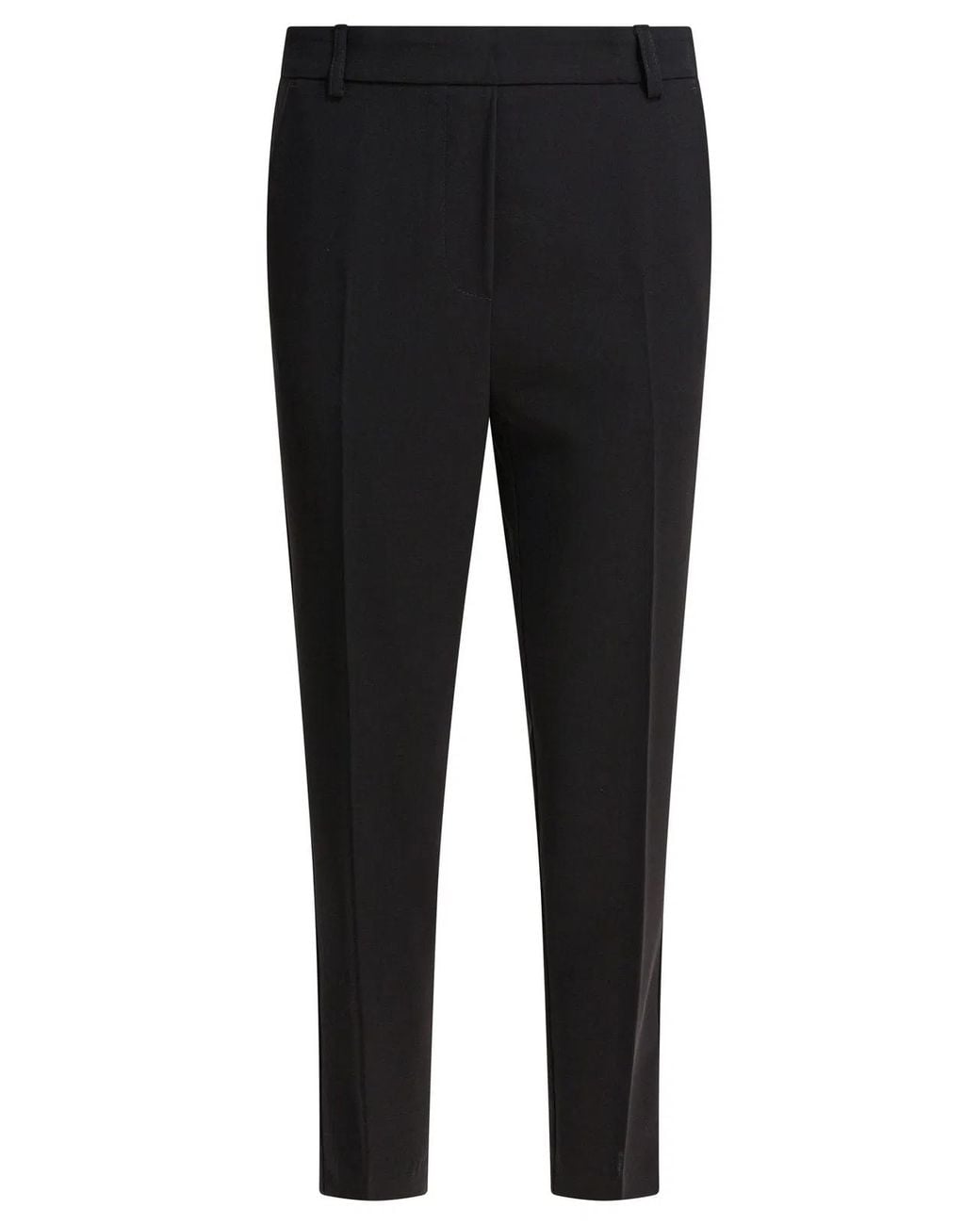 Semler Black Polyester Trousers