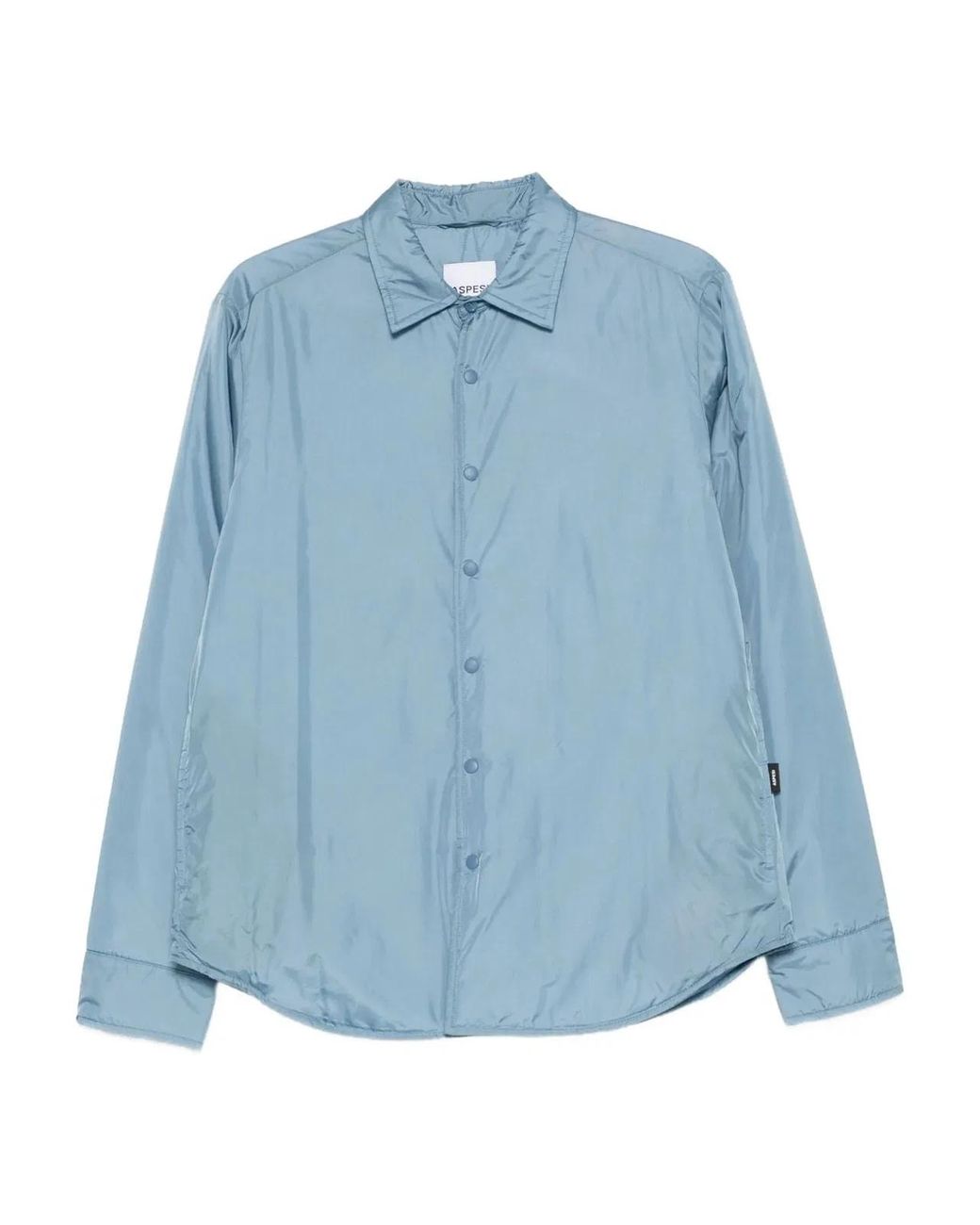 Aspesi Blue Polyamide Shirt for men