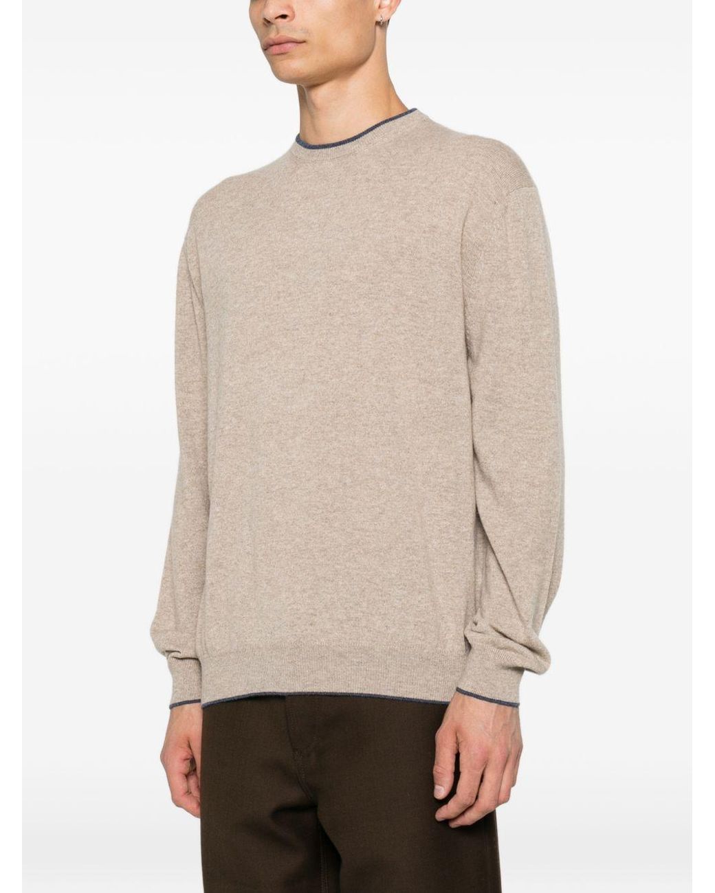 Paul & Shark Natural Crewneck Sweater for men