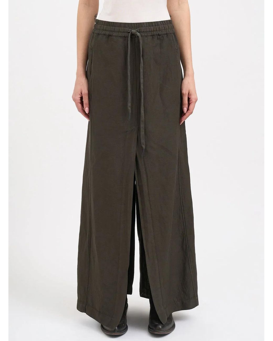 Andrea Ya'aqov Brown Long Skirt
