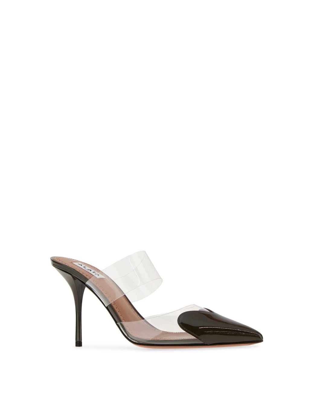 Alaïa Multicolor Alaia Two-Tone Pvc And Leather Mules