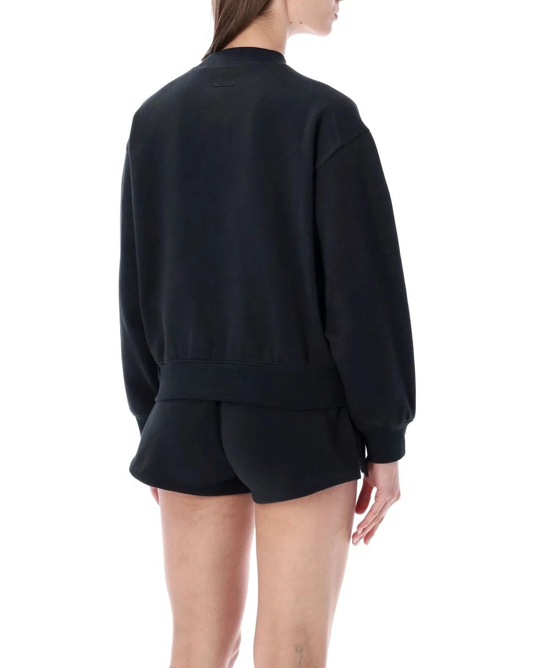 Fear Of God Black Essentials Fear Of God Classic Crewneck Sweatshirt
