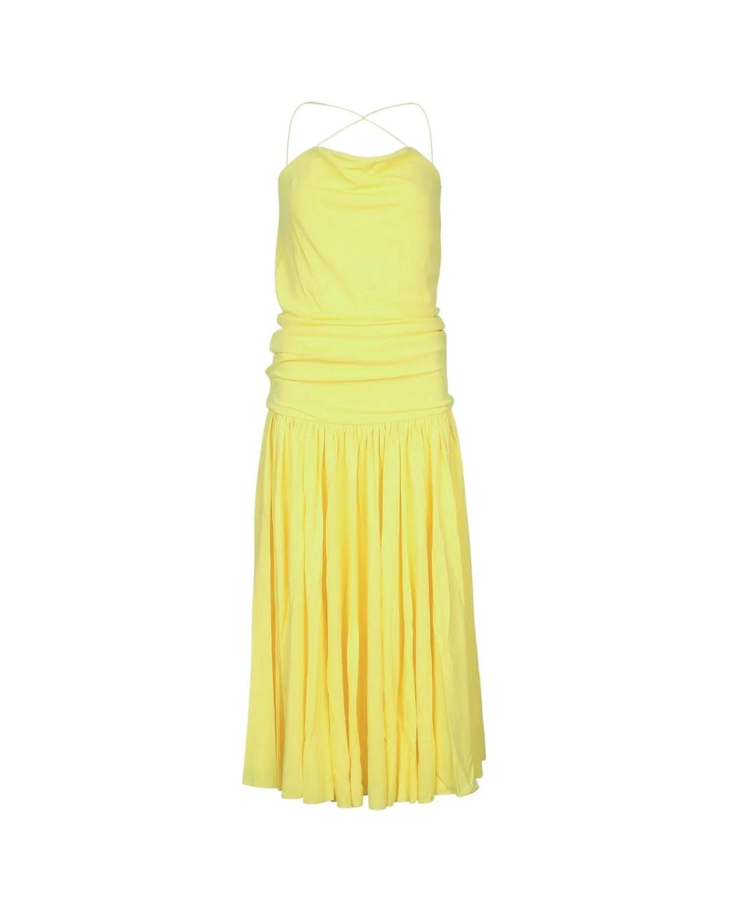 Jacquemus Yellow La Robe Abiha