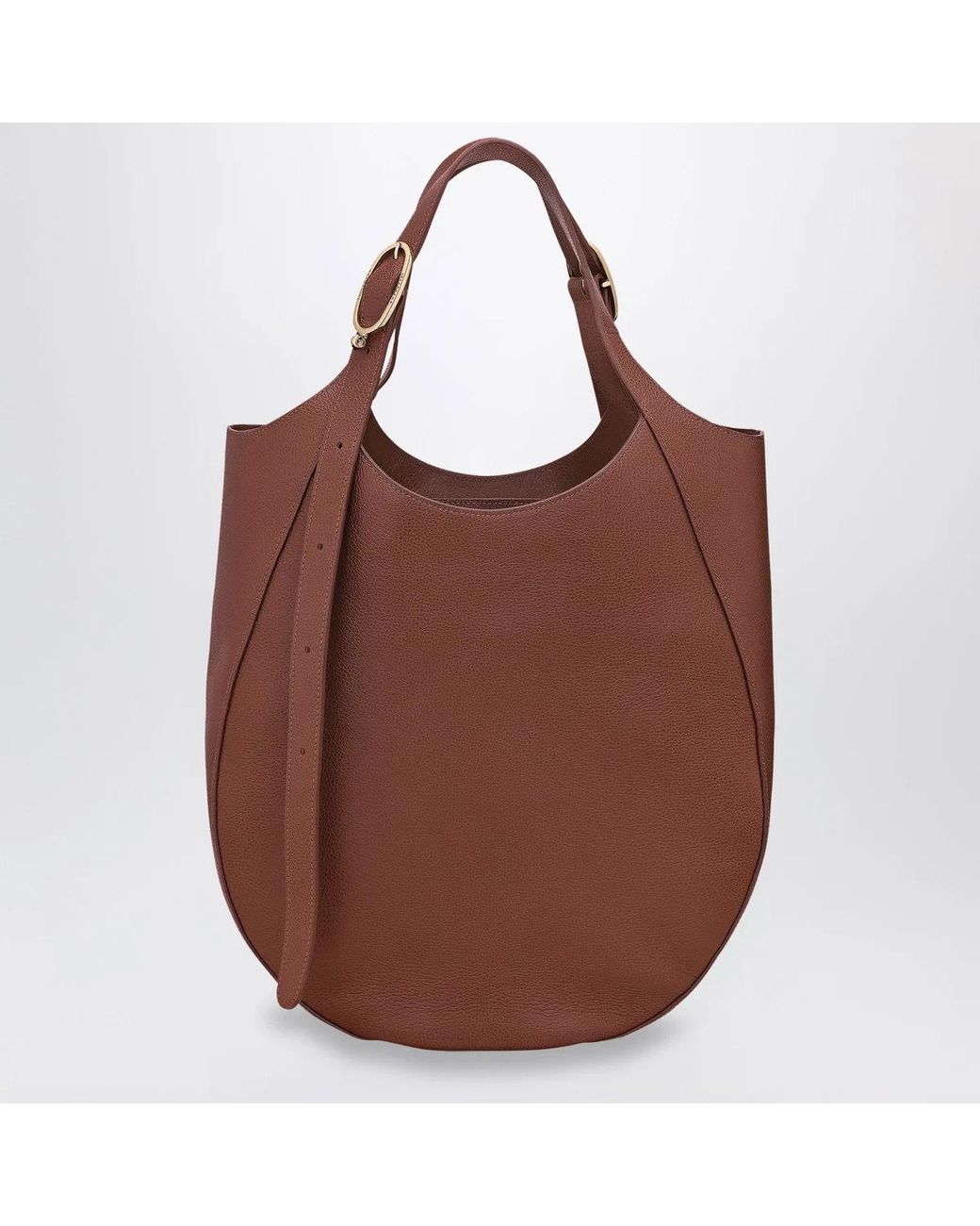 Longchamp Brown Shopping Bag Xl Le Foulonné Café
