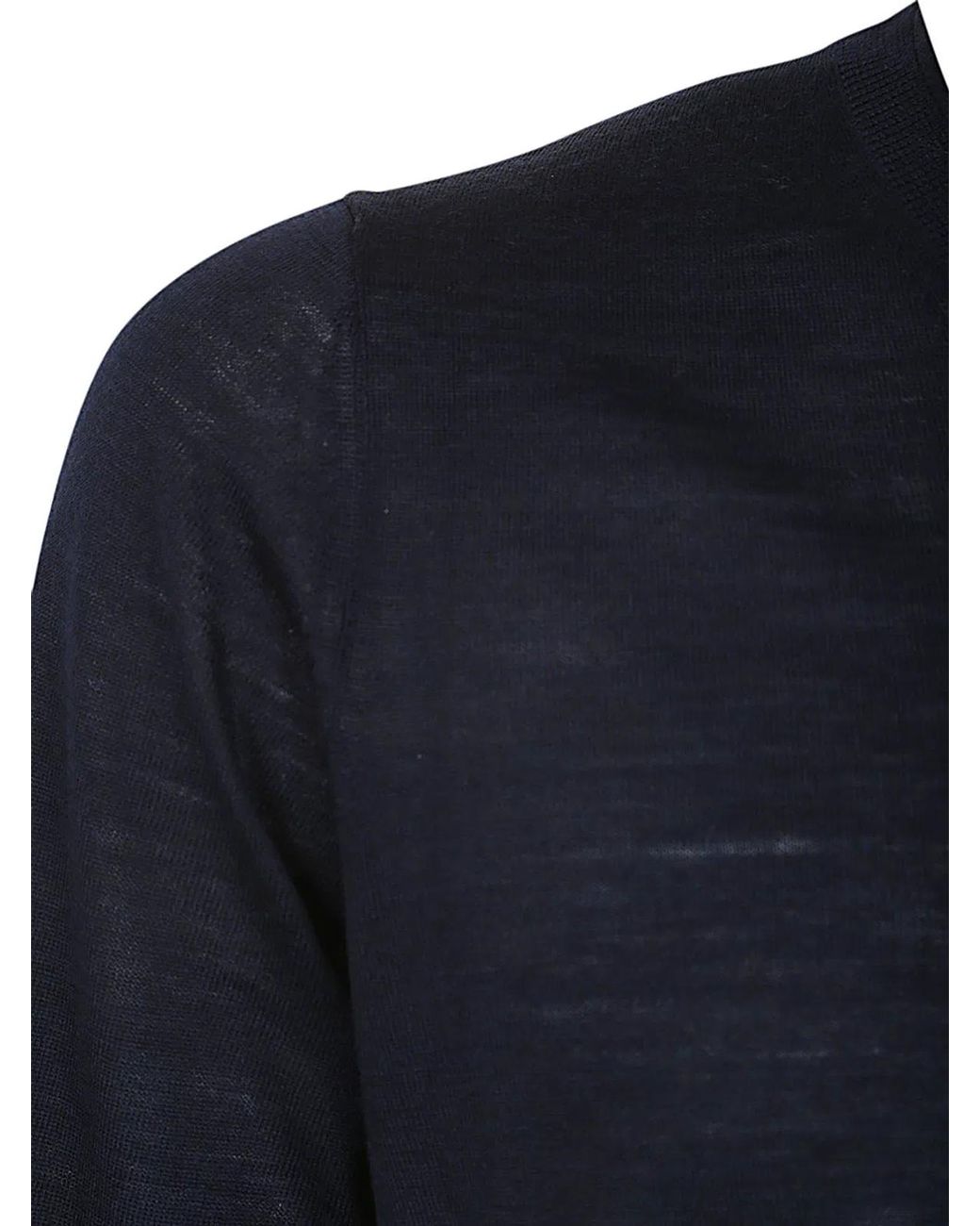 Ballantyne Blue V Neck Slim Fit Pullover for men