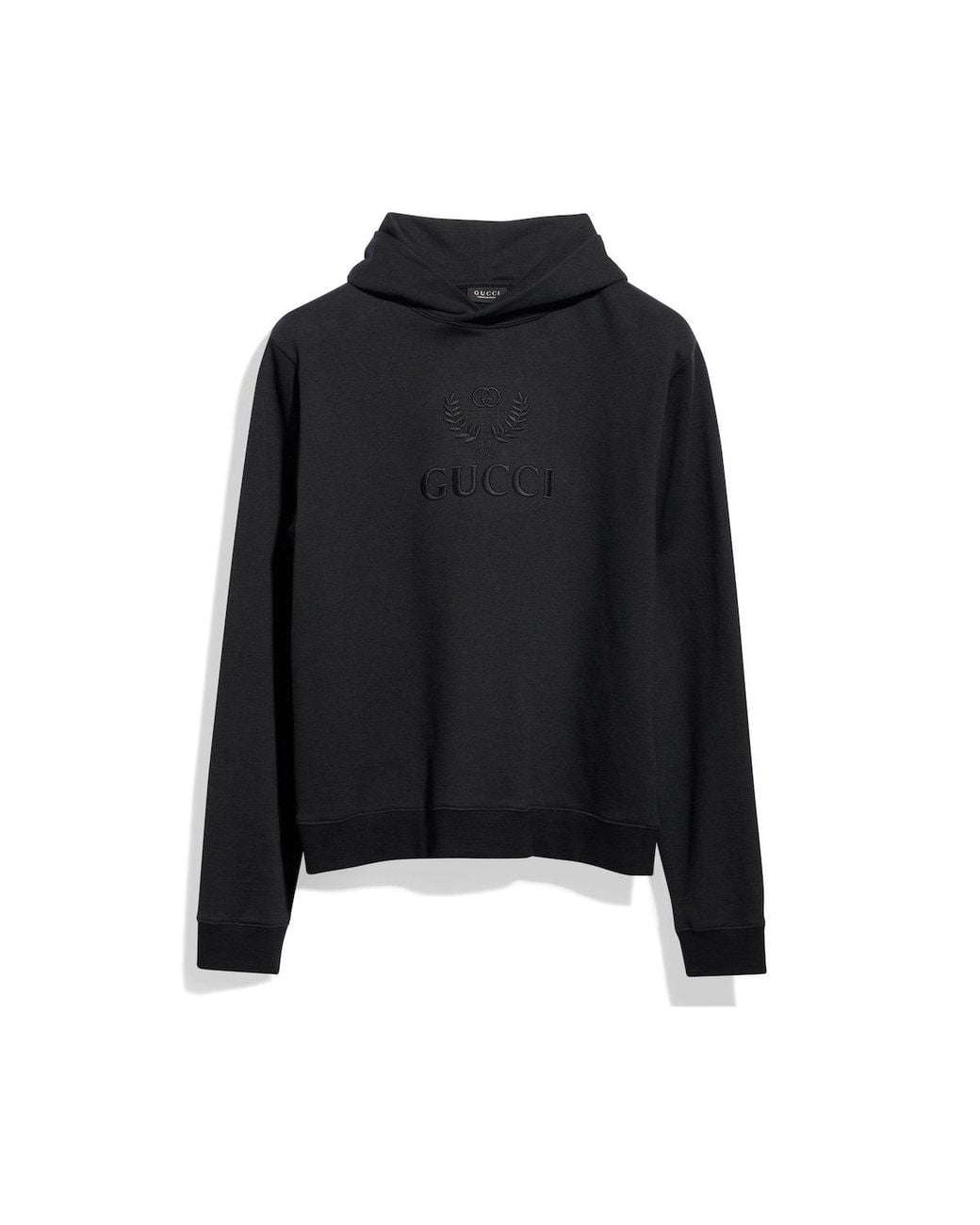 Gucci Black Logo Hoodie Sweatshirt for men
