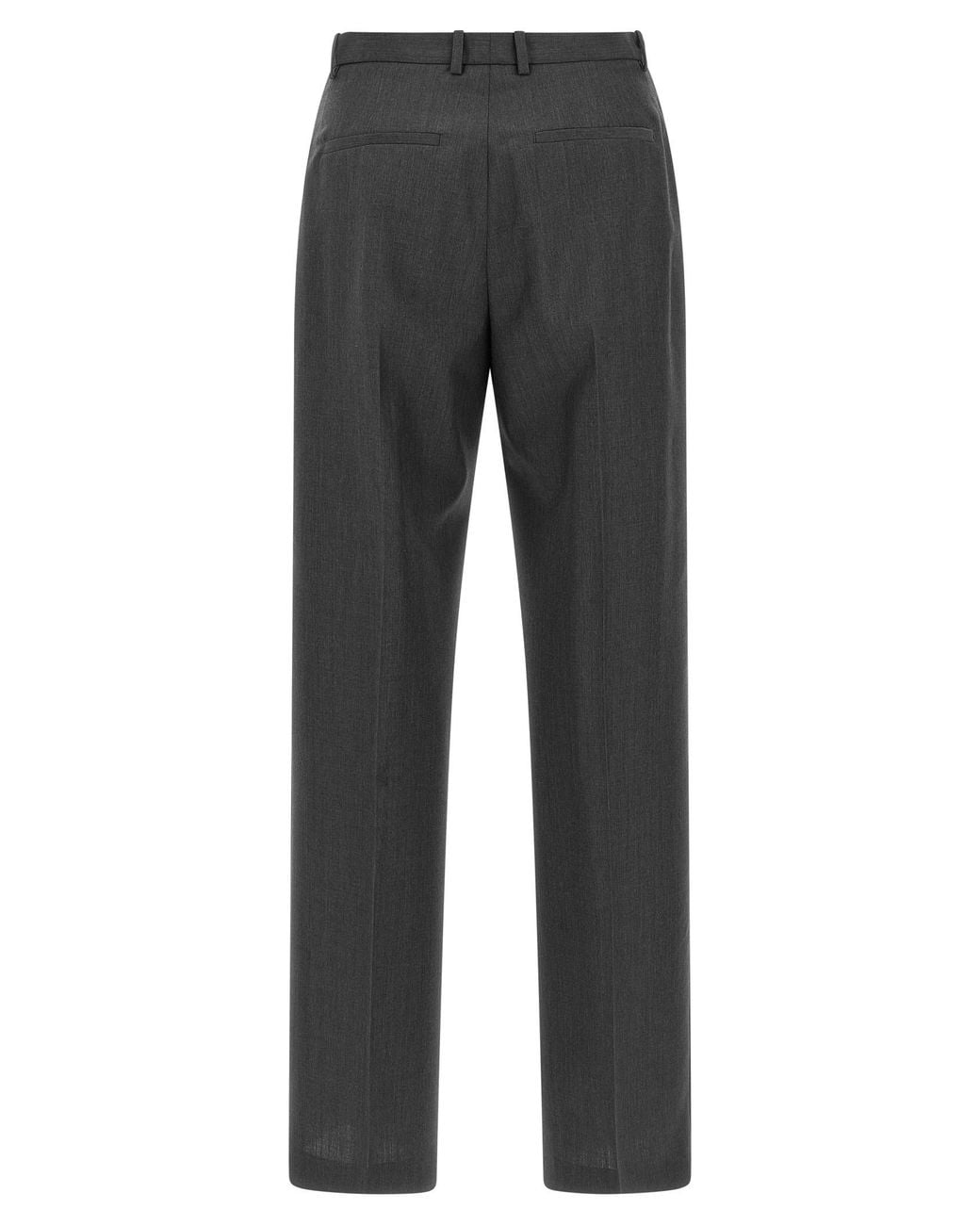 Jil Sander Gray Tailored Trousers