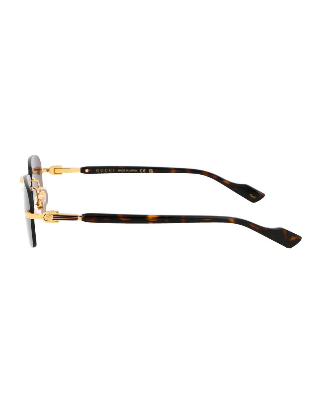 Gucci Brown Sunglasses Gg1221S 002 Havana/16/140 for men