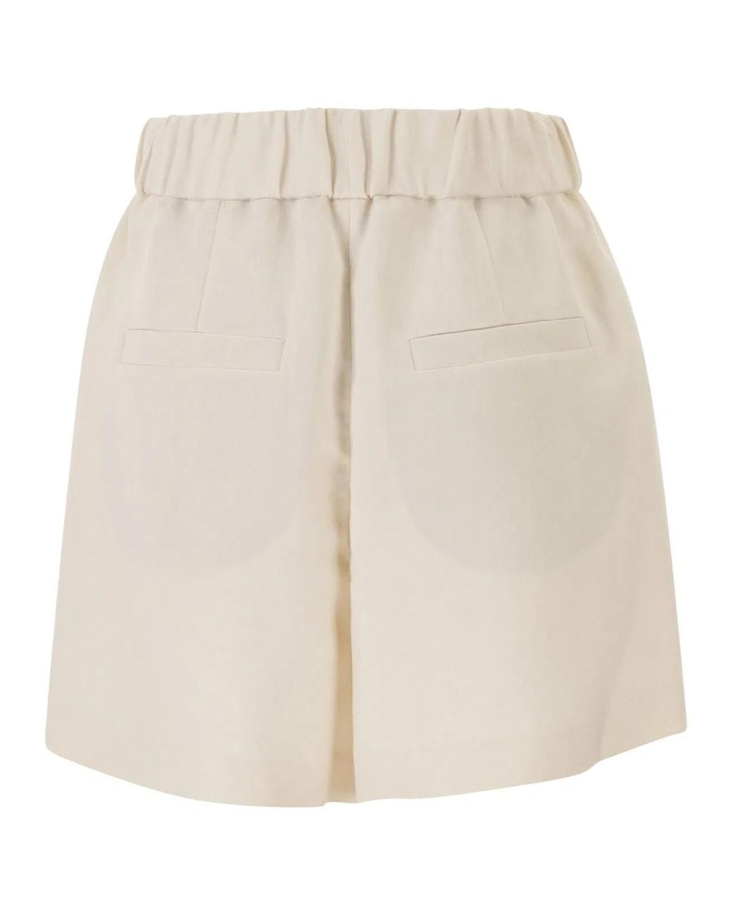 Brunello Cucinelli Natural Baggy Shorts