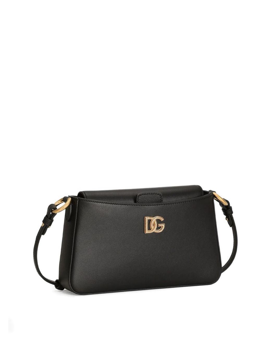 Dolce & Gabbana Black Dolce & Gabbana Leather Phone Bag