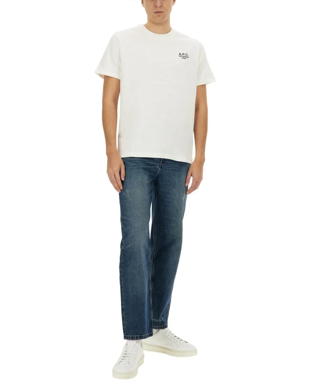 A.P.C. White Rue Madame for men