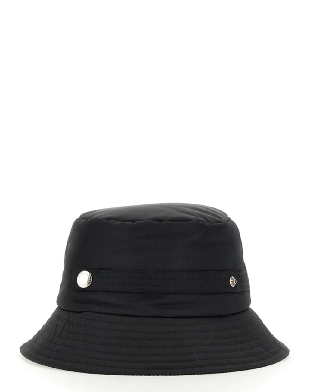 McQueen Black Bucket Hat With Logo