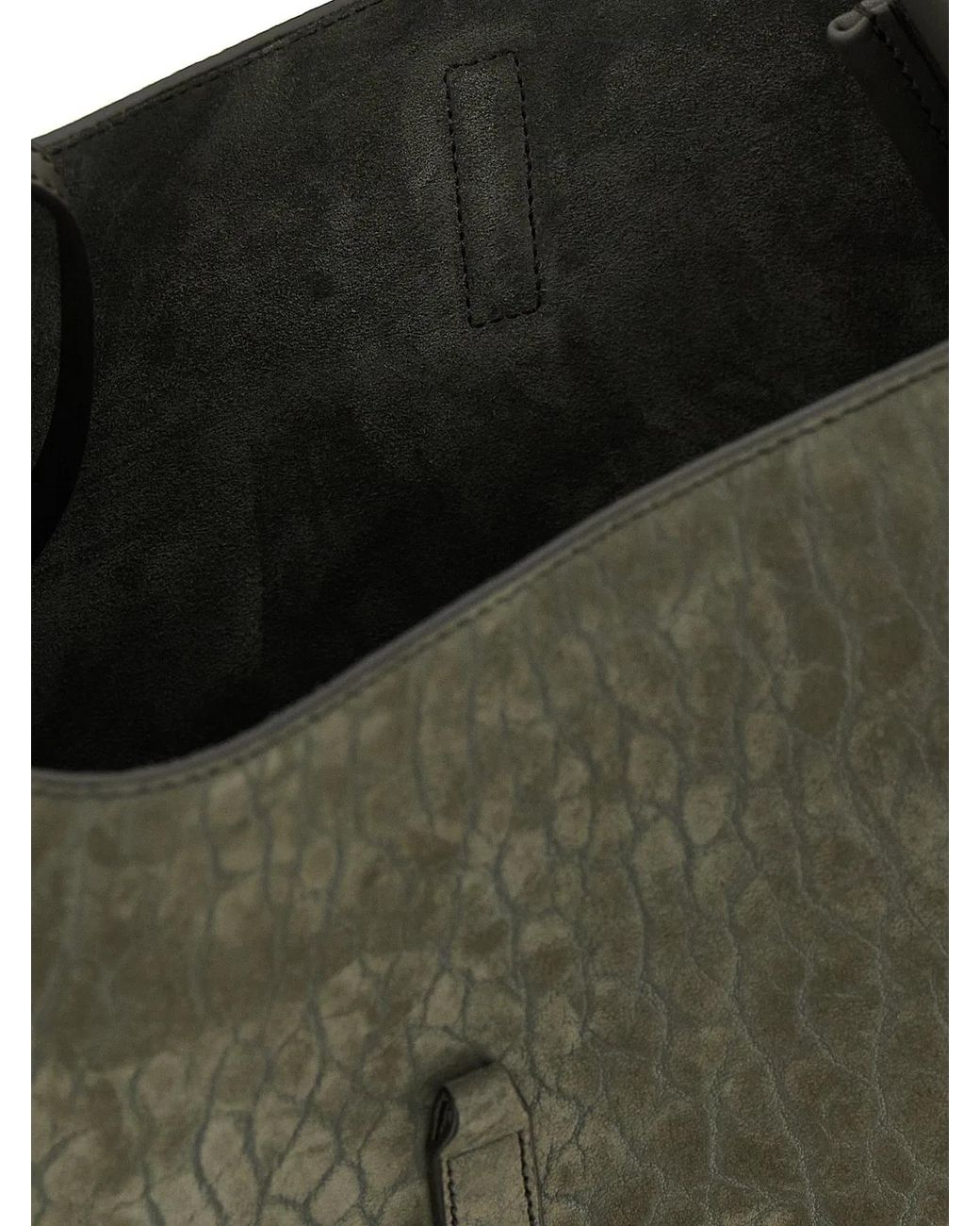 Saint Laurent Green Micro 'Le 5 À 7' Shoulder Bag