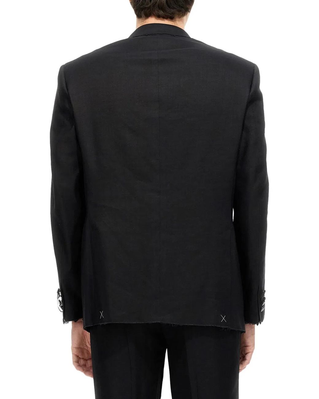 Tonello Black Singlebreasted Jacket for men