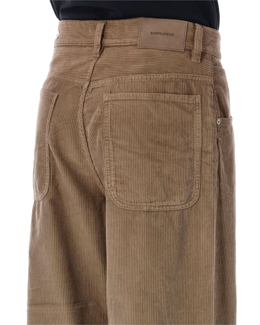 sunflower Brown Superwide Pant for men