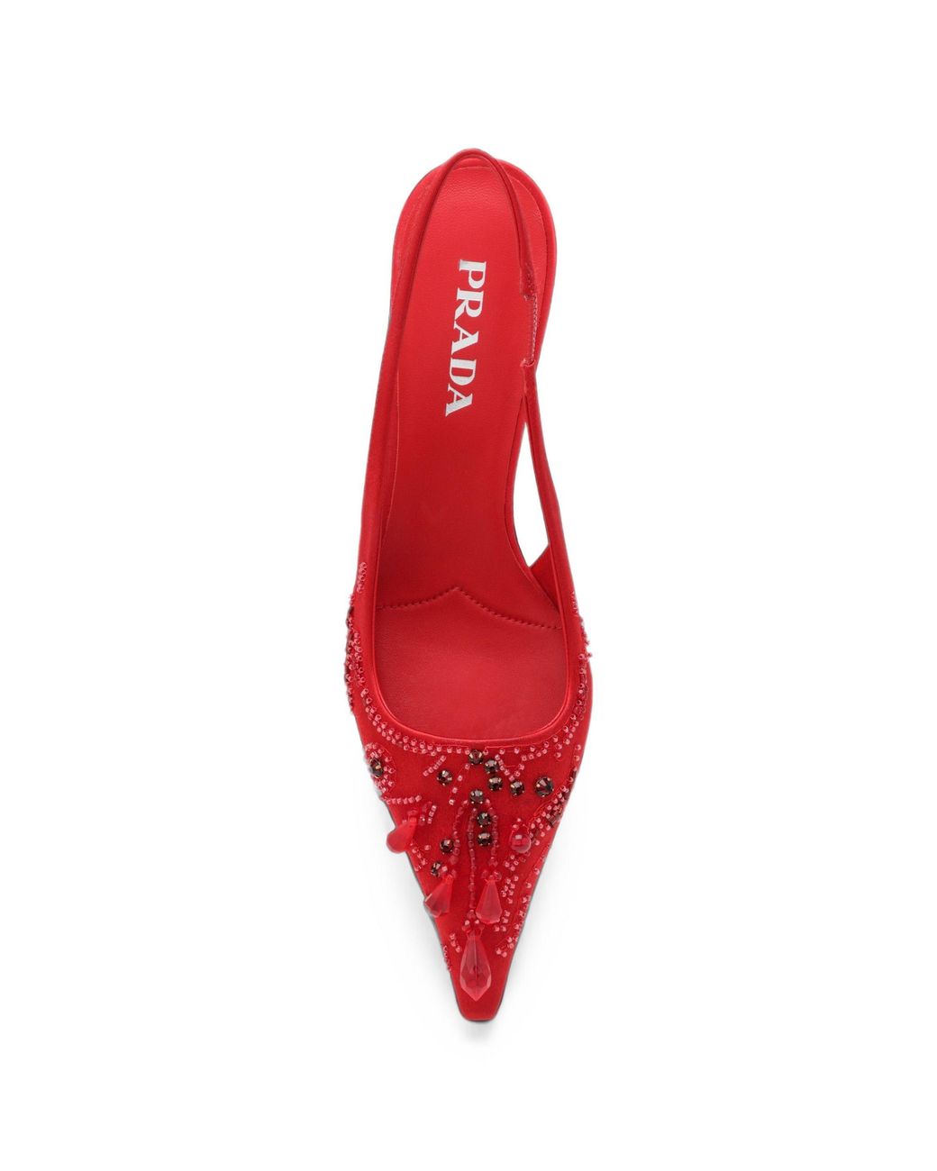 Prada Red Decollete