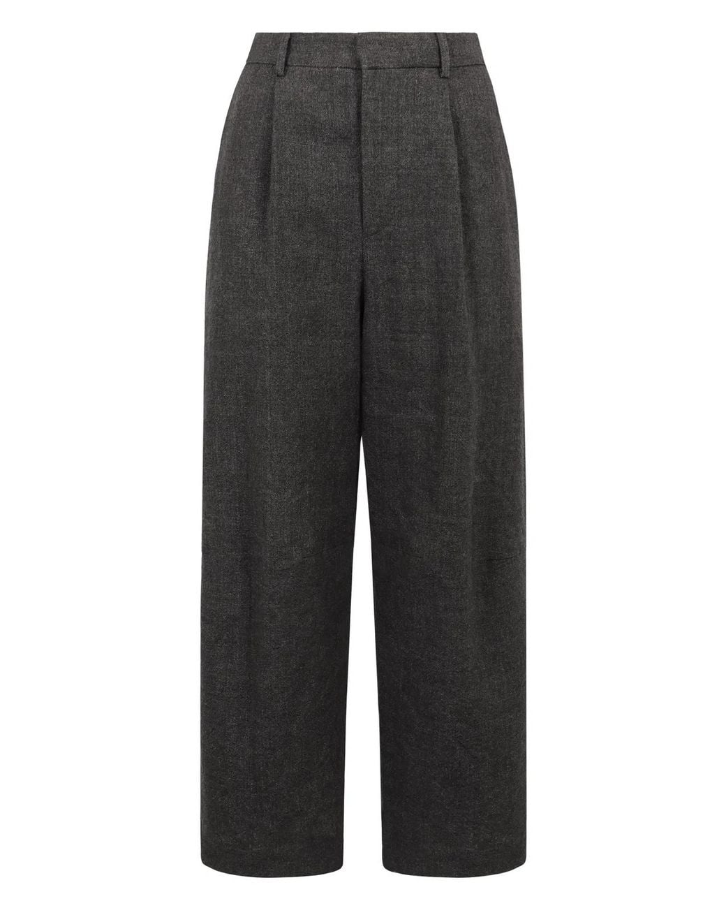 R13 Gray Wool Blend Trousers