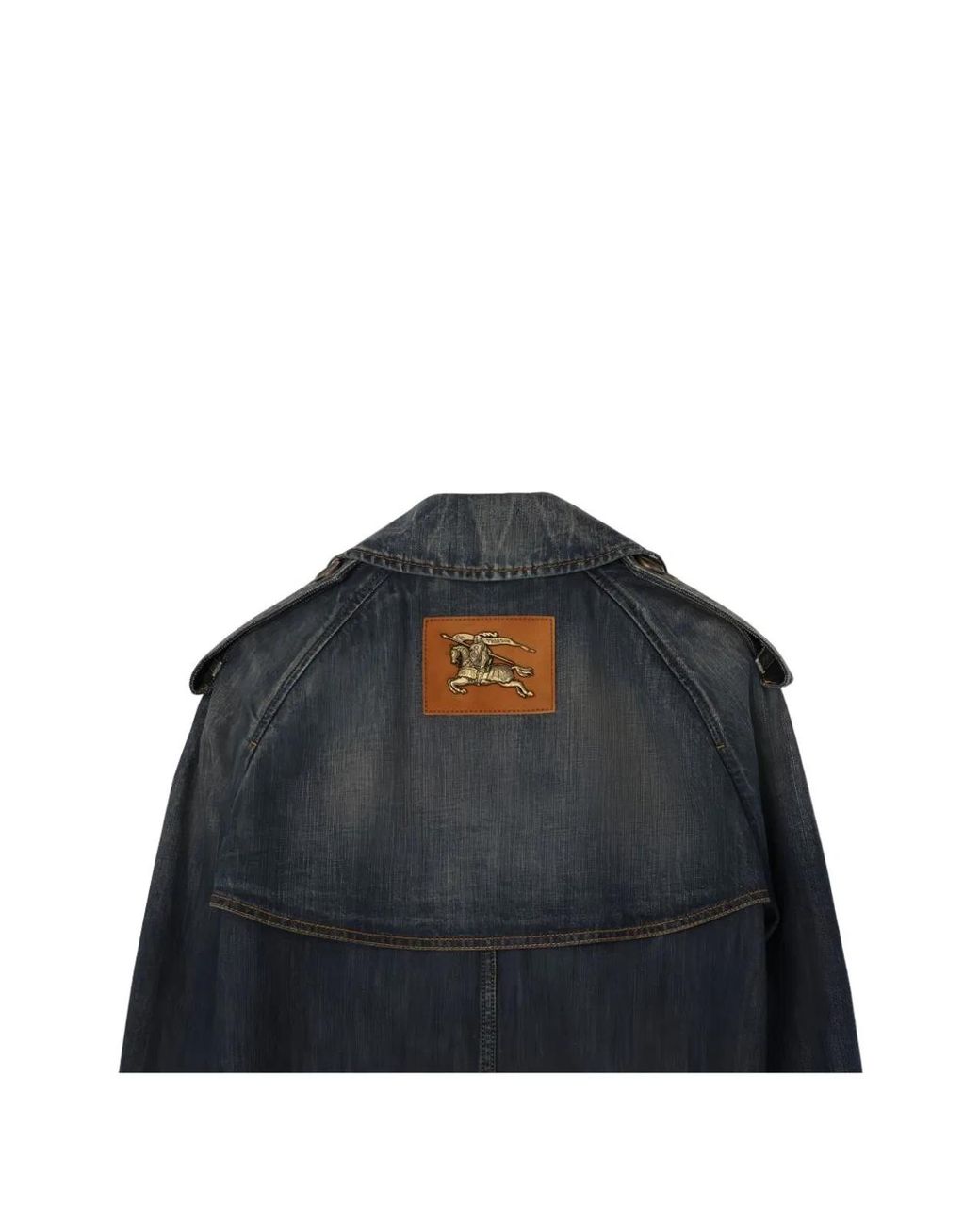 Burberry Blue Mid Cotton Jackets