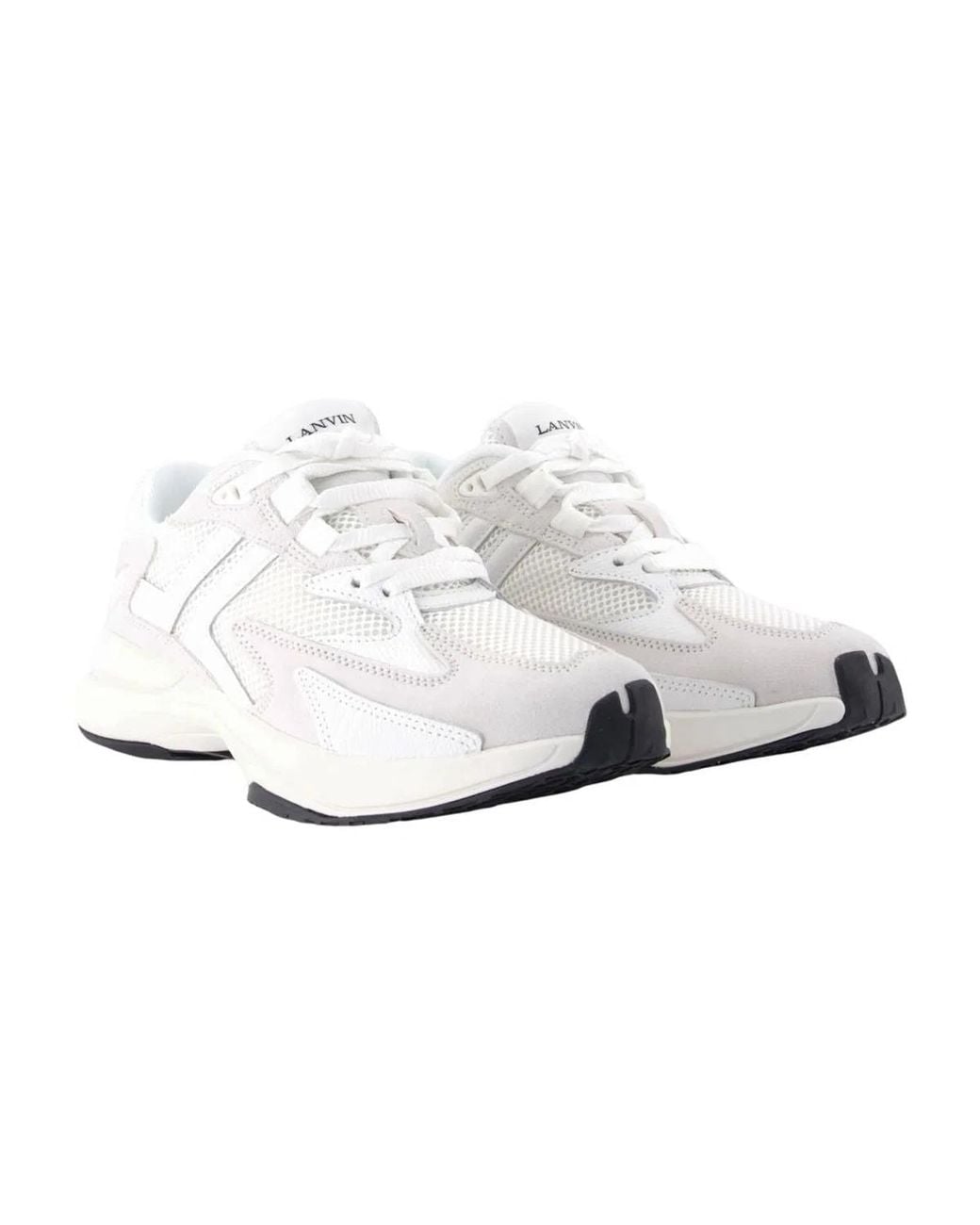Lanvin White Jla Sneakers