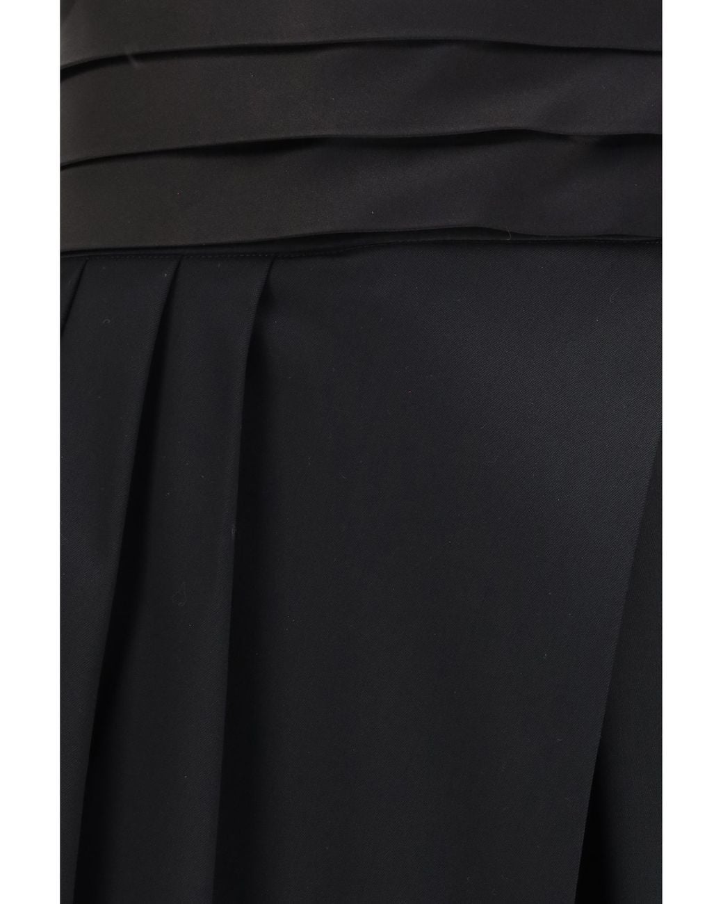 Alaïa Black Alaia Rounded Tuxedo Wool Pants