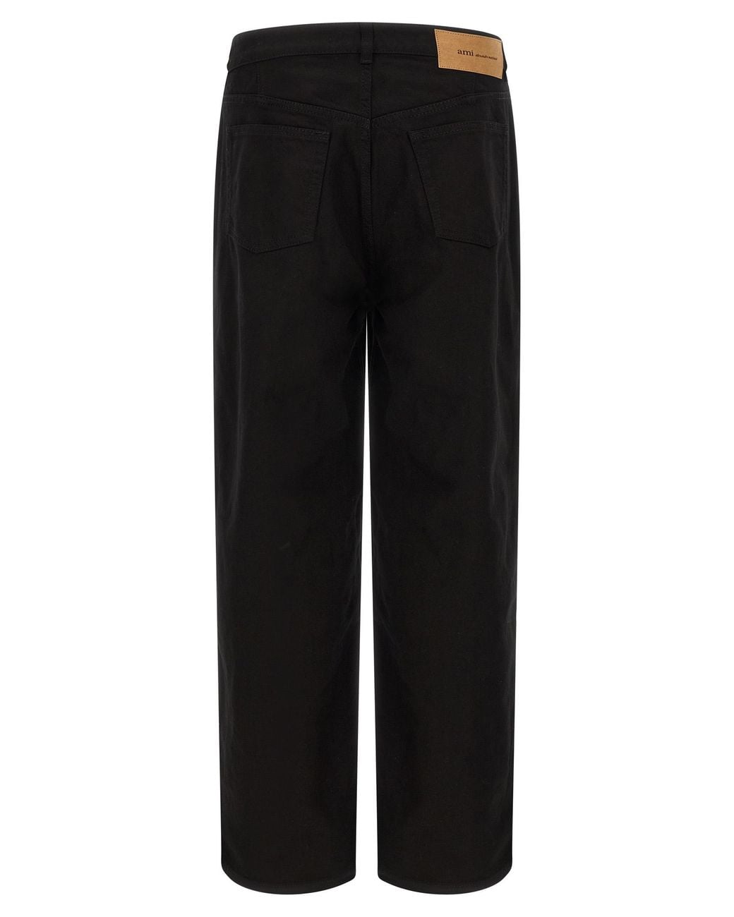 AMI Black Denim Jeans for men