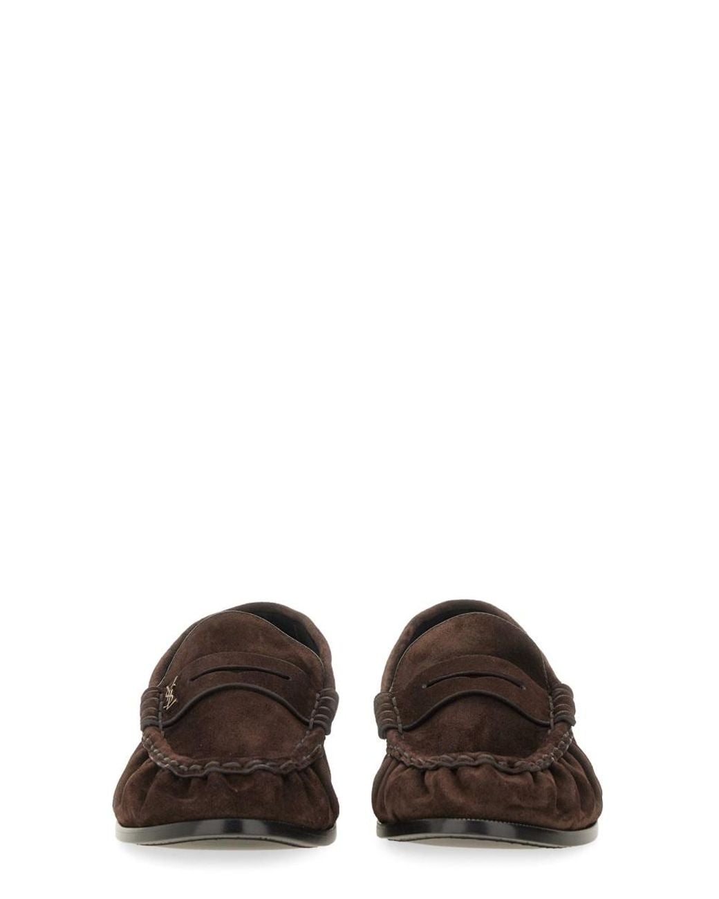 Saint Laurent Brown Mocassino "Le Loafer" for men