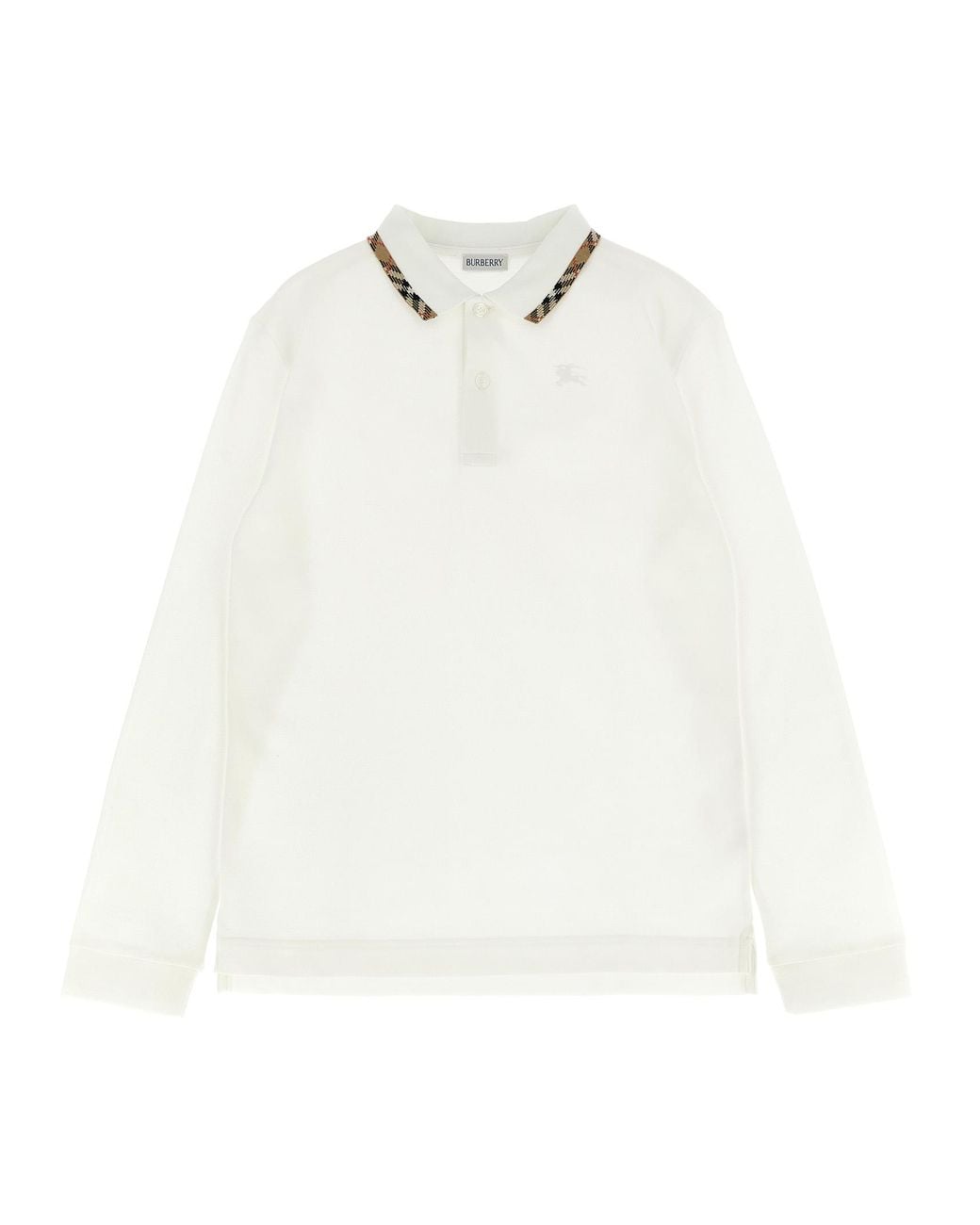 Burberry White 'Johane' Polo Shirt