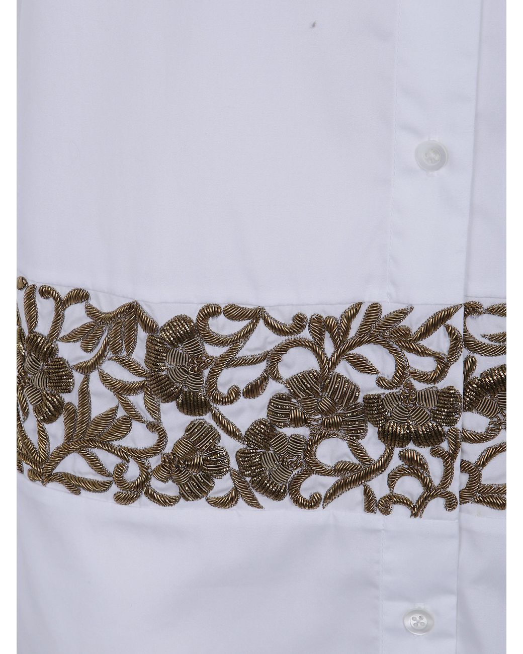 Dries Van Noten White "Cheers" Shirt